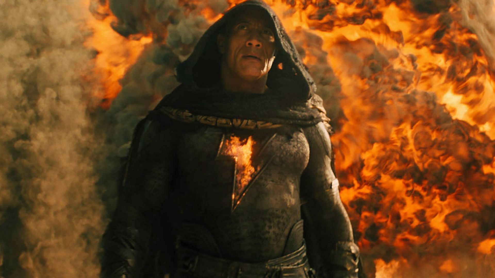 Black Adam's physical durability is one of his defining features, and it makes him a formidable opponent in combat. (Image via DC)